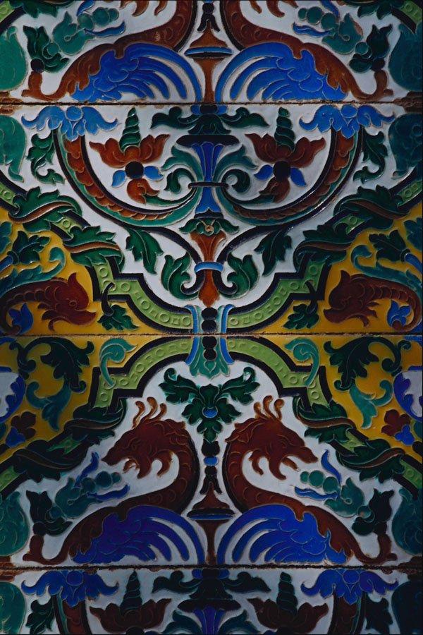 733073 Abstract Designs, Alcala De Guadaira, Seville, Spain A4 Photo Print