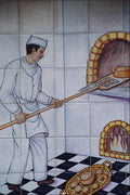 733076 Patisserie Tile, Triana, Seville, Spain A4 Photo Print