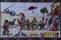 733082 Don Quijote And Sancho Panza Tile, Toledo, Spain A4 Photo Print