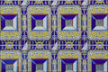 733096 Abstract Tile, Malaga, Spain A4 Photo Print