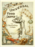 7340 Universal Food Chopper Vintage Advert A4 Photo Print