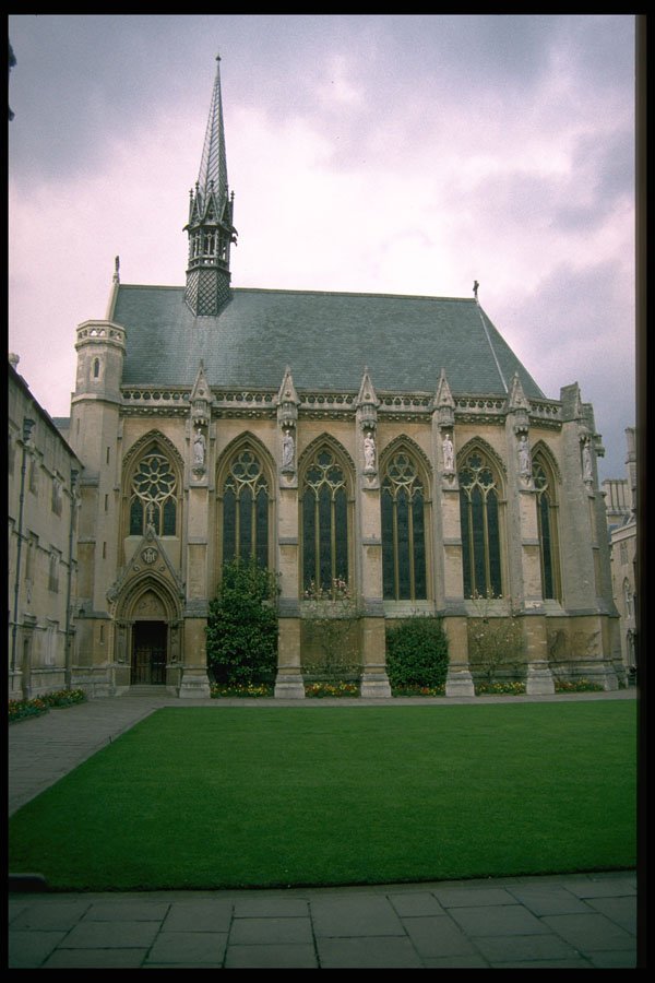 734000 Exeter College Chapel, Built In 1860, Oxford, Great Britain A4 Photo Print