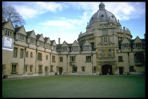 734006 Brasenose College Quadrangle, Oxford, Great Britain A4 Photo Print