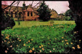 734011 Springtime In Wadham College Gardens, Oxford, Great Britain A4 Limited Edition Watercolour Print