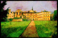 734016 Trinity College Has Extensive Lawns, Oxford, Great Britain A4 Limited Edition Watercolour Print