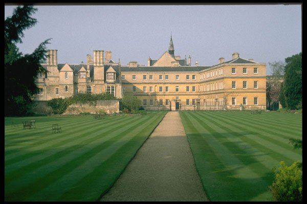 734016 Trinity College Has Extensive Lawns, Oxford, Great Britain A4 Photo Print