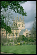 734019 Corpus Christi Is Dominated By Nearby Merton College Tower A4 Photo Print