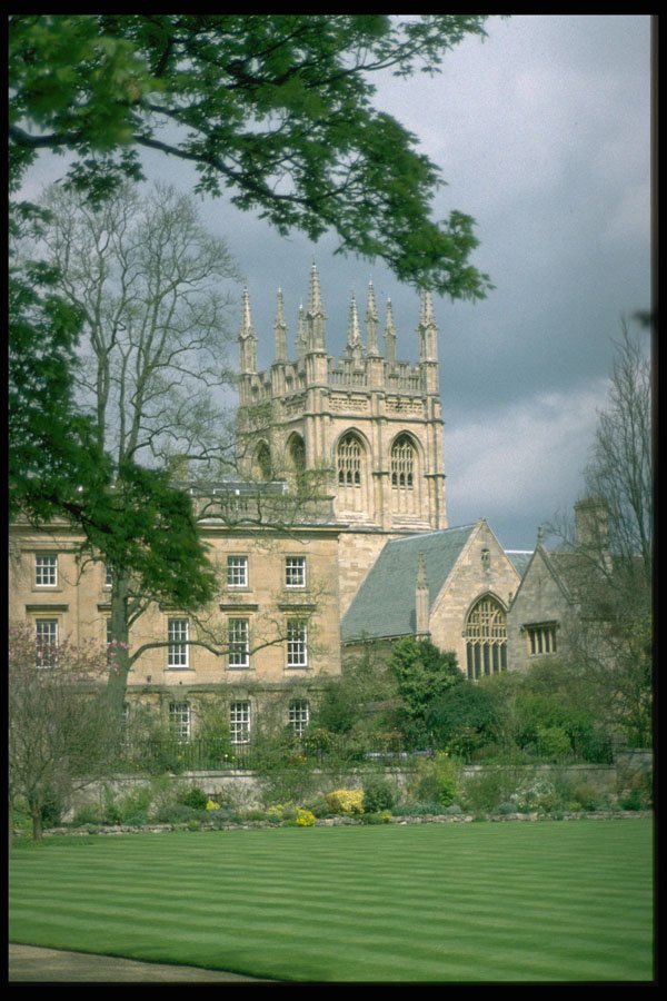 734019 Corpus Christi Is Dominated By Nearby Merton College Tower A4 Photo Print