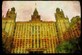 734022 Moscow University, Russia A4 Limited Edition Watercolour Print