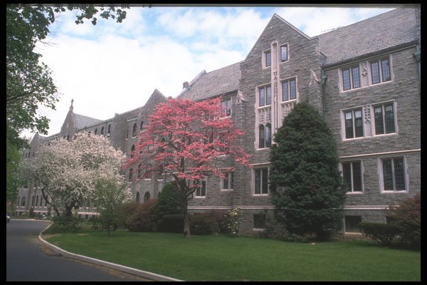 734023 Springtime, Villanova University, Villanova, Pennsylvania, U.S.A. A4 Photo Print