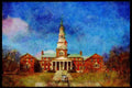 734038 Colby College, Waterville, Maine, U.S.A. A4 Limited Edition Watercolour Print