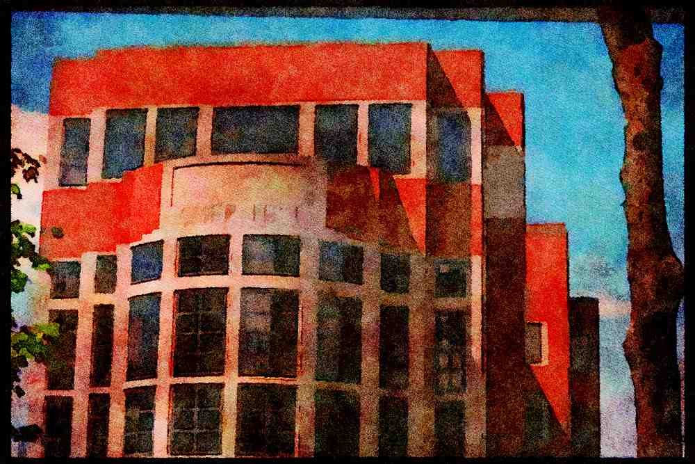 734043 Princeton University, Princeton, New Jersey, U.S.A. A4 Limited Edition Watercolour Print