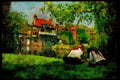 734052 The Granary, Darwin College, Cambridge, United Kingdom A4 Limited Edition Watercolour Print