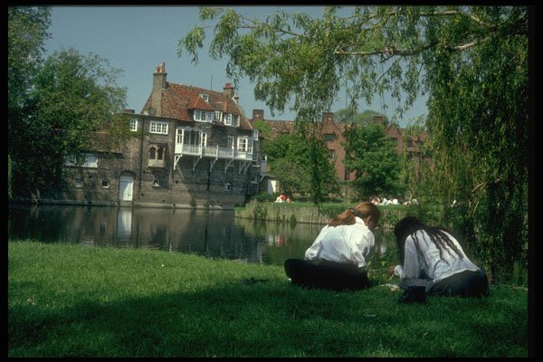 734052 The Granary, Darwin College, Cambridge, United Kingdom A4 Photo Print