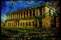 734055 Wren Library, Trinity College In Spring, Cambridge, United Kingdom A4 Limited Edition Watercolour Print