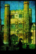 734058 The Great Gate, Trinity College, Cambridge, United Kingdom A4 Limited Edition Watercolour Print
