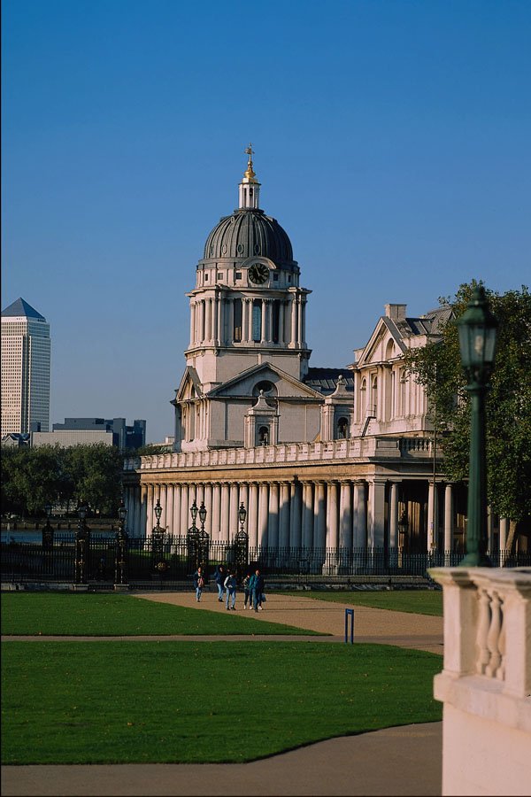 734071 Royal Naval College, London, Greenwich, England A4 Photo Print