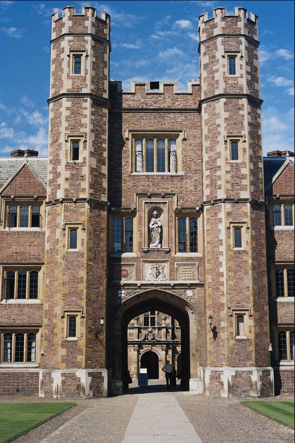 734083 A Cambridge University Gate Tower, United Kingdom A4 Photo Print