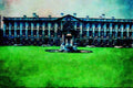 734084 Kings University, Cambridge, United Kingdom A4 Limited Edition Watercolour Print
