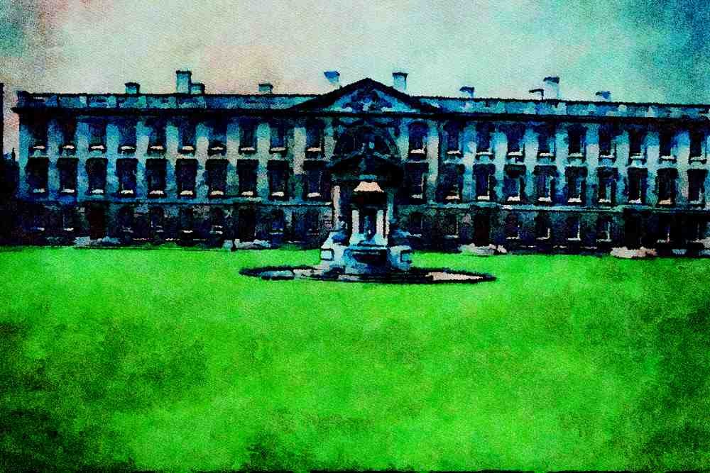 734084 Kings University, Cambridge, United Kingdom A4 Limited Edition Watercolour Print