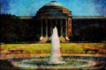 734086 Southern Methodist University, Dallas, Texas, U.S.A. A4 Limited Edition Watercolour Print