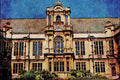 734090 Examinations School, Merton College, Oxford, Great Britain A4 Limited Edition Watercolour Print