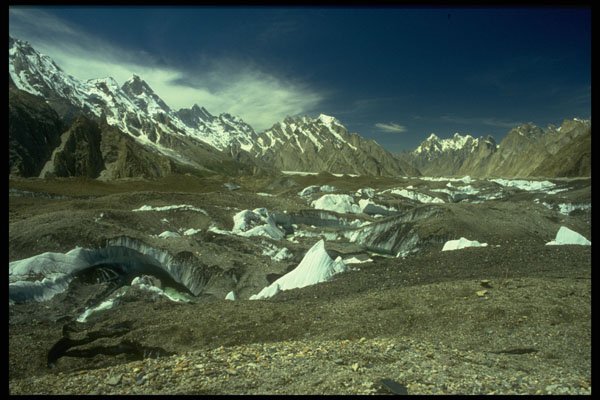 735019 Batura Glacier, Karakorums, Northern Pakistan A4 Photo Print