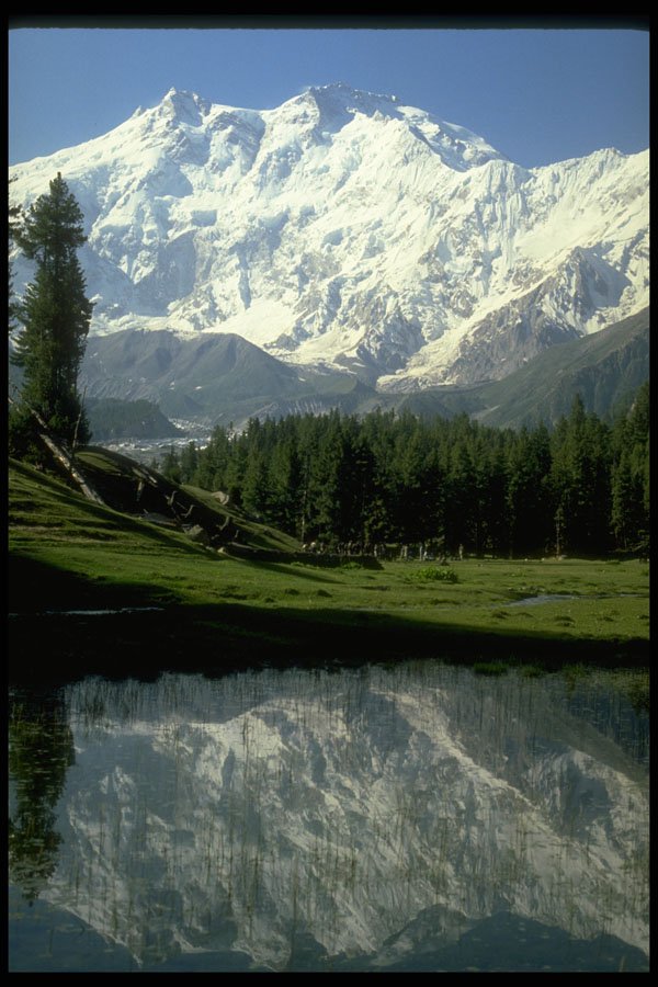 735020 Nanga Parbat At Fairy Meadows, Northern Pakistan A4 Photo Print