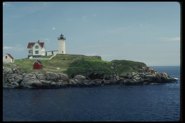 735026 Lighthouse, Maine, U.S.A. A4 Photo Print
