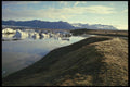 735068 Icebergs And Land, Jokulsarlon Lagoon, Iceland A4 Photo Print