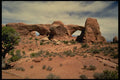 735079 North And South Windows, Arches National Park, Utah, U.S.A. A4 Photo Print