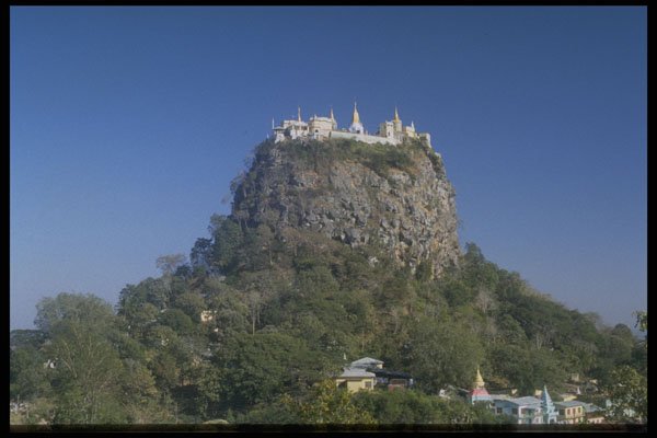736005 Mount Popa, Myanmar A4 Photo Print