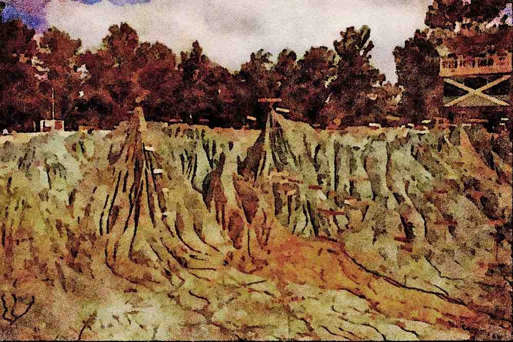 736006 Model Of Central America A4 Limited Edition Watercolour Print