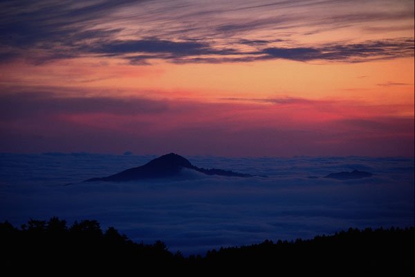 736022 Sunset From Angeles Crest, Angeles National Forest, California, U.S.A. A4 Photo Print