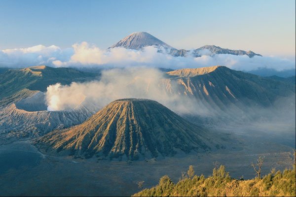 736027 Sunrise At Mount Bromo, Java, Indonesia A4 Photo Print