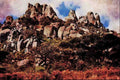 736033 Eastern Highlands, Zimbabwe A4 Limited Edition Watercolour Print