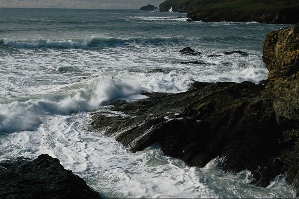 736045 View Towards Rumps Point From Pentire, Cornwall, England A4 Photo Print