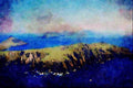 736046 Blasket Island, Kerry, Ireland A4 Limited Edition Watercolour Print