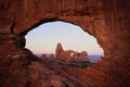 736049 Turret Arch Through Window, Arches National Park, Utah, U.S.A. A4 Photo Print
