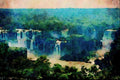 736059 Iguacu Falls, Parana, Brazil A4 Limited Edition Watercolour Print