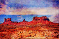 736083 Monument Valley, Arizona, U.S.A. A4 Limited Edition Watercolour Print