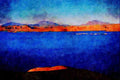 736087 Lake Powell, Utah, U.S.A. A4 Limited Edition Watercolour Print