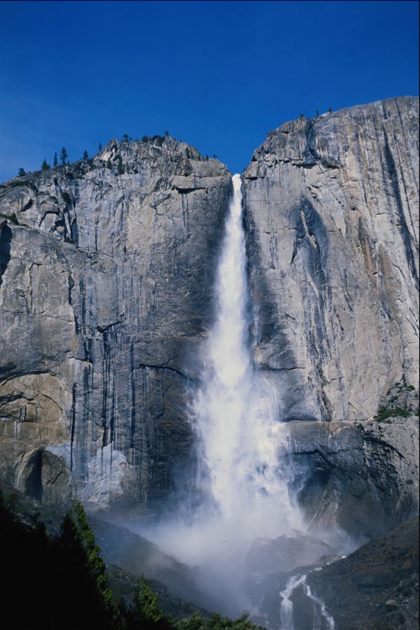 736094 Upper Yosemite Falls, California, U.S.A. A4 Photo Print