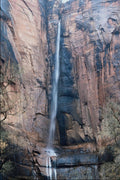 736096 Waterfall, Zion National Park, Utah, U.S.A. A4 Photo Print