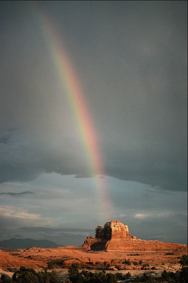 737008 Rainbow Over Canyonlands National Park, Utah, U.S.A. A4 Photo Print