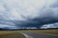 737010 Storm Clouds Over Firehole River, Yellowstone National Park, U.S.A. A4 Photo Print