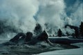 737024 Grotto Geyser, Yellowstone National Park, Wyoming, U.S.A. A4 Photo Print