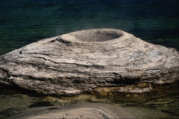 737025 Mud Pot, Yellowstone National Park, Wyoming, U.S.A. A4 Photo Print
