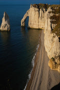 737029 Etretat Cliffs From The West, France A4 Photo Print