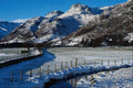 737043 Langdale Pikes In Cumbria, England A4 Photo Print